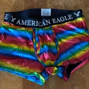 American Eagle Metallic Rainbow Trunks